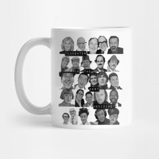 Laughter is the Best Medicine (no colour) Mug